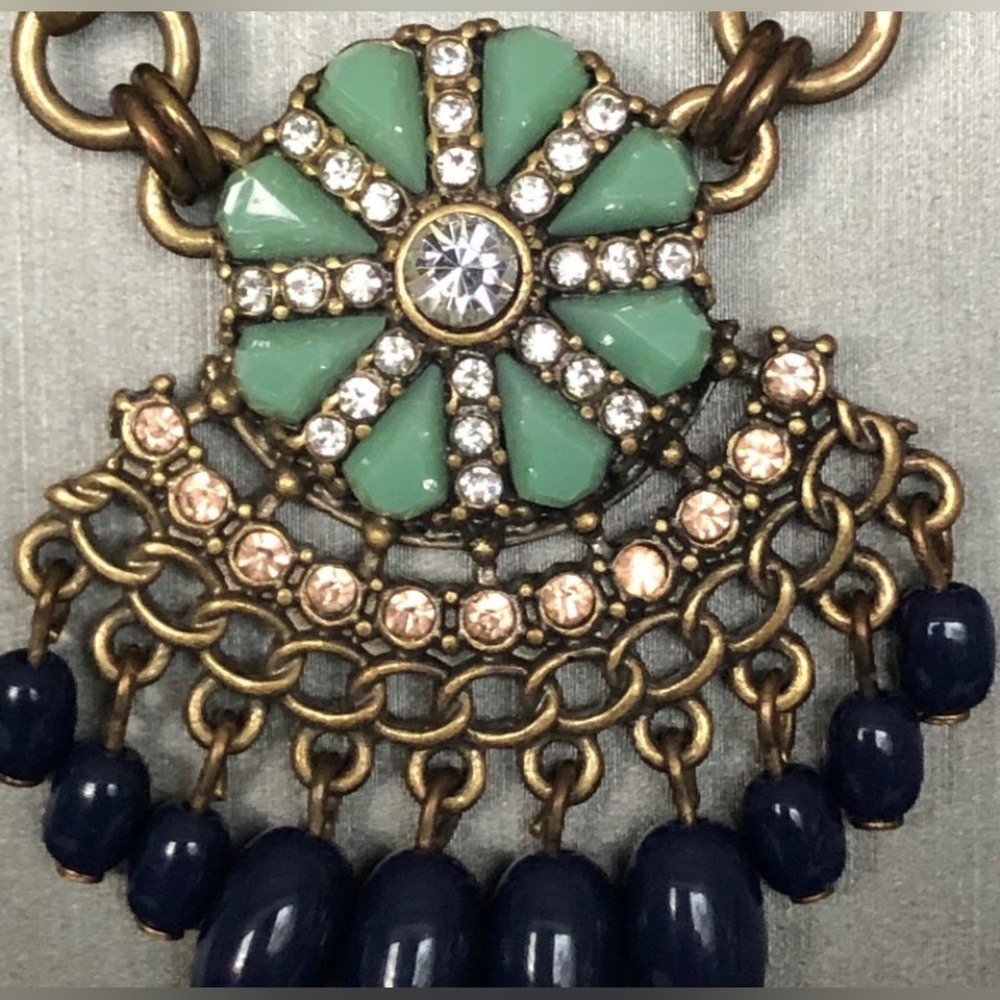 J CREW NECKLACE BIB BOHO STATEMENT - Picture 5 of 6